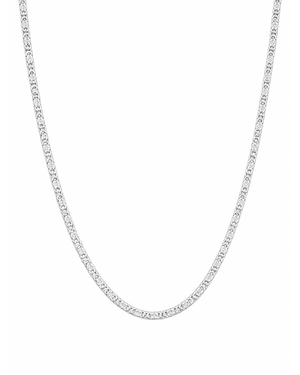 Sterling Silver Fisher Chain Necklace