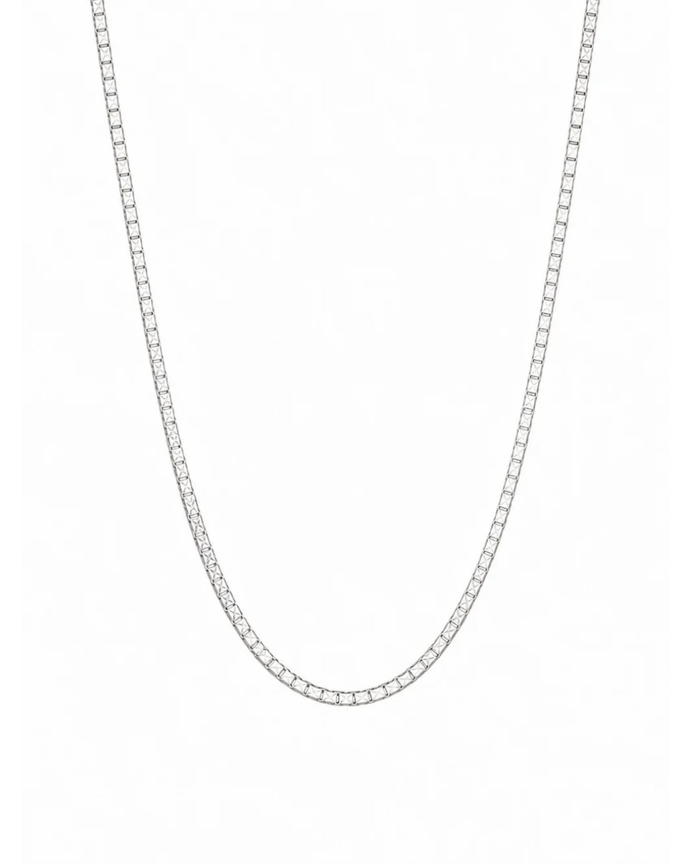 Premium Mirror Box Chain Necklace