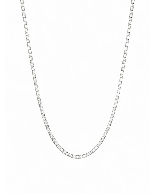 Premium Mirror Box Chain Necklace