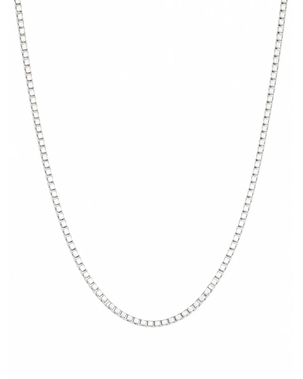 Sterling Silver Box Necklace Chain