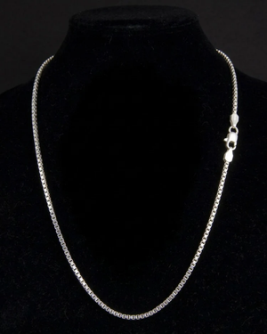 Sterling Silver Box Necklace Chain