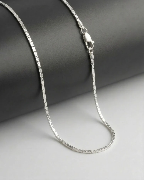 Premium Mirror Box Chain Necklace