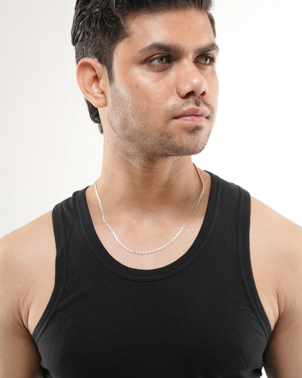 Premium Mirror Box Chain Necklace