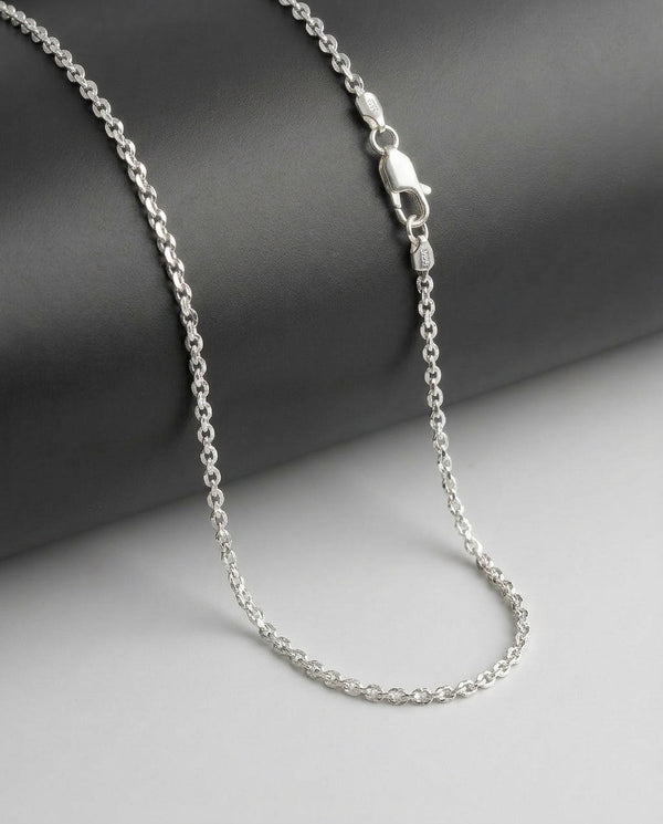 Sitara Chain Necklace – 22 Inch Sterling Silver Chain