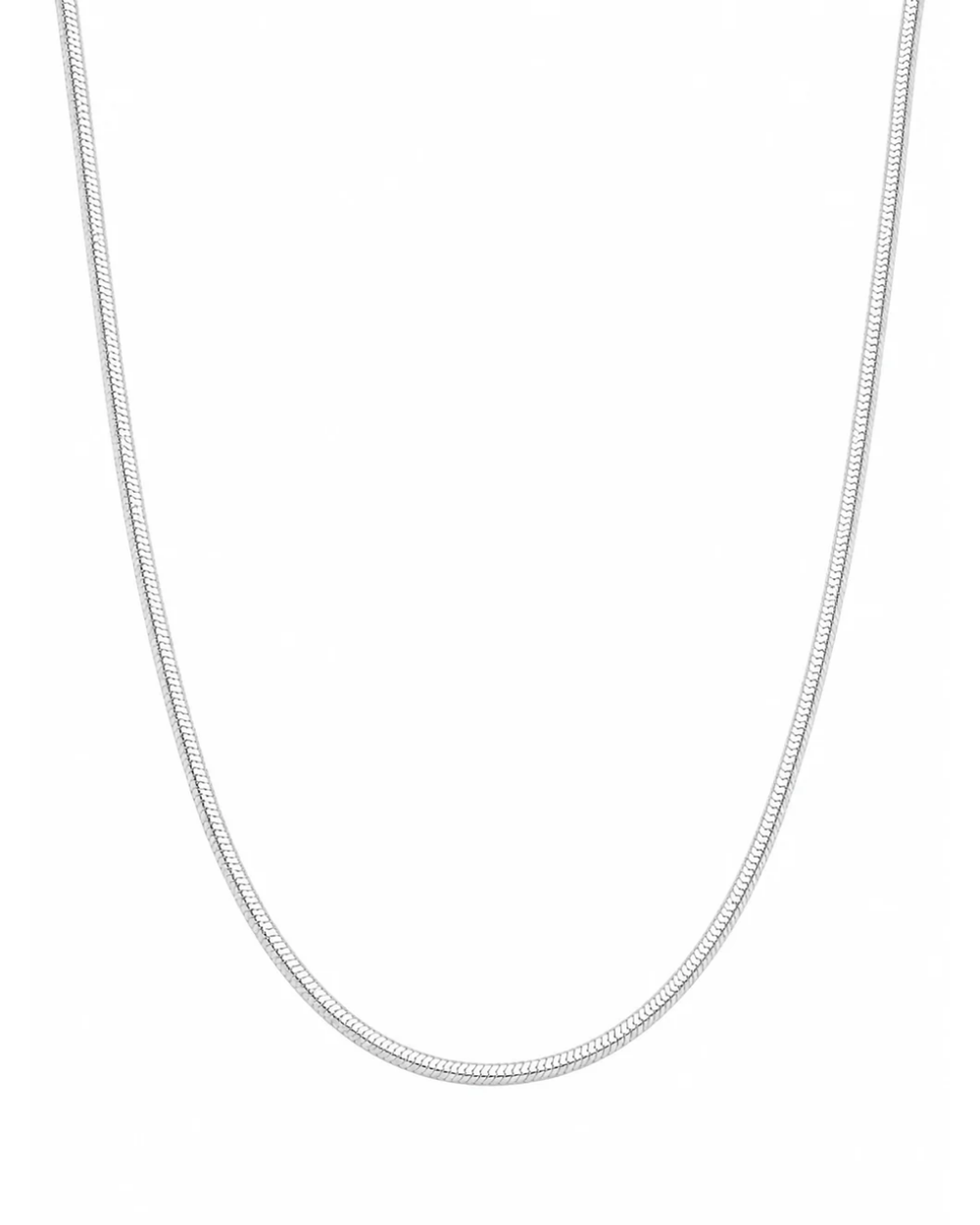 Sterling Silver Snake Chain Necklace