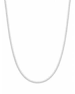 Sterling Silver Snake Chain Necklace