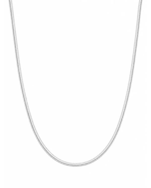 Sterling Silver Snake Chain Necklace