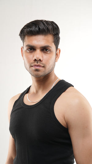 Sterling Silver Curb Chain Necklace – 22 Inch Solid Curb Link Chain