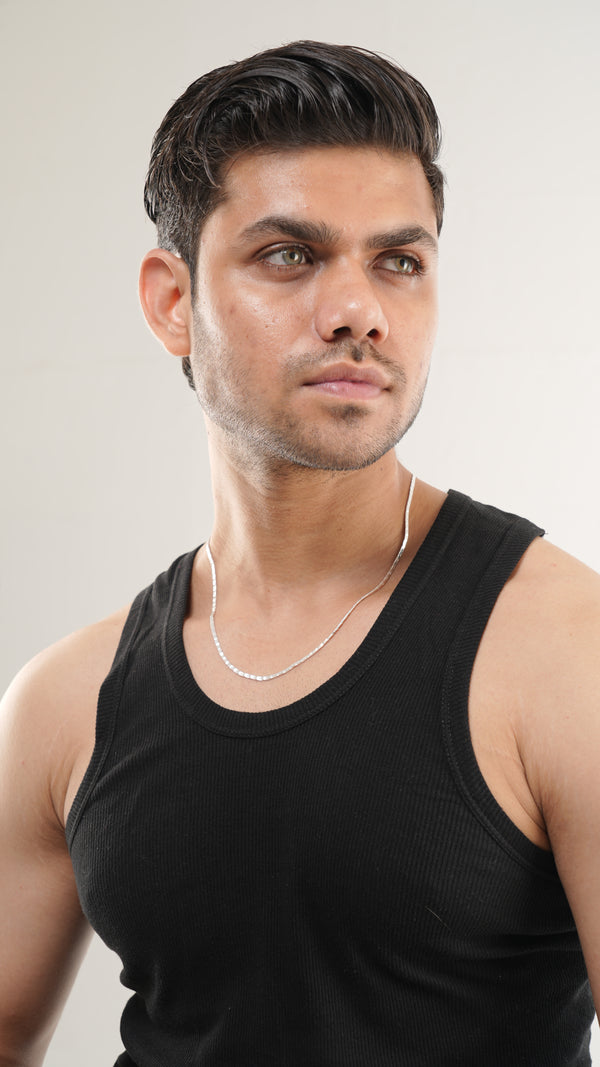 Premium Mirror Box Chain Necklace – 22 Inch Sterling Silver Chain