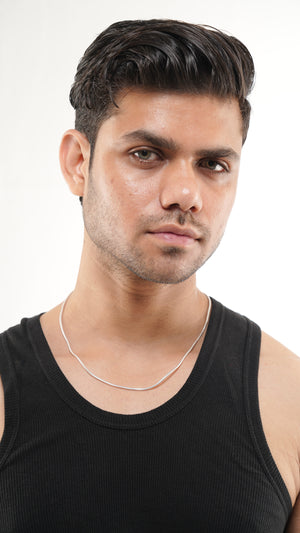 Sterling Silver Snake Chain Necklace – 20 Inch Smooth Snake Chain