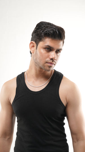 Singapore Chain Necklace – 22 Inch Sterling Silver Twisted Chain | 15g Elegant Unisex Jewelry