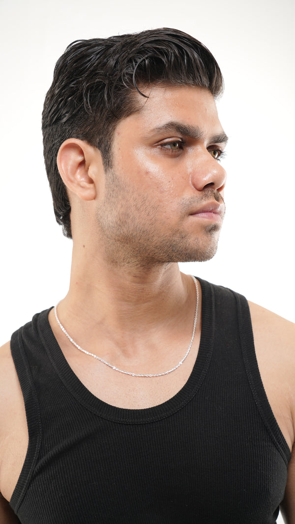 Sitara Chain Necklace – 22 Inch Sterling Silver Chain