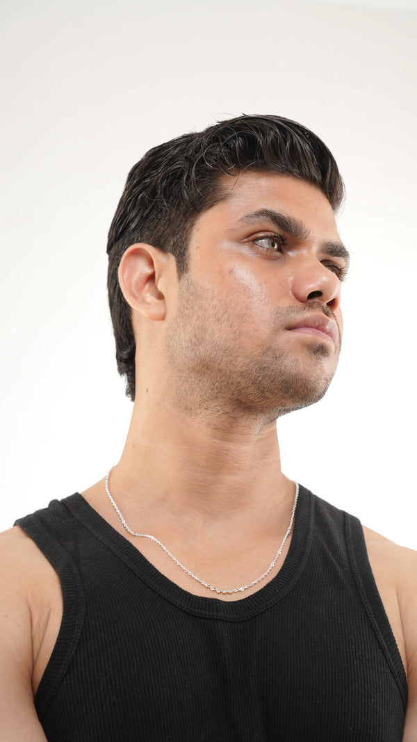 Sitara Chain Necklace – 22 Inch Sterling Silver Chain