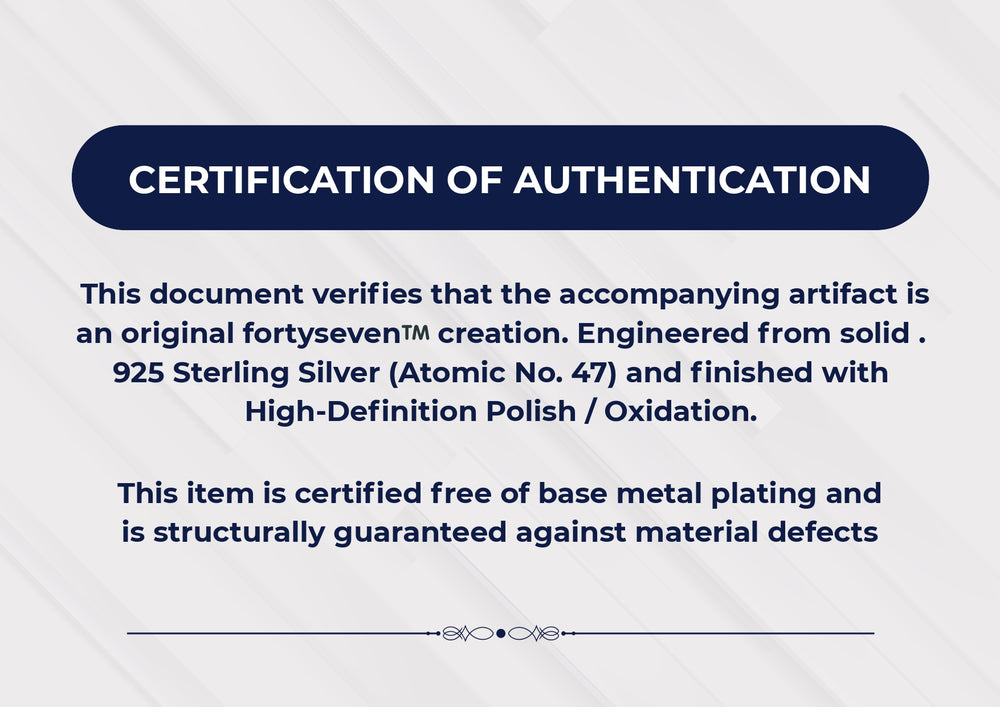 Certificate of Authenticity